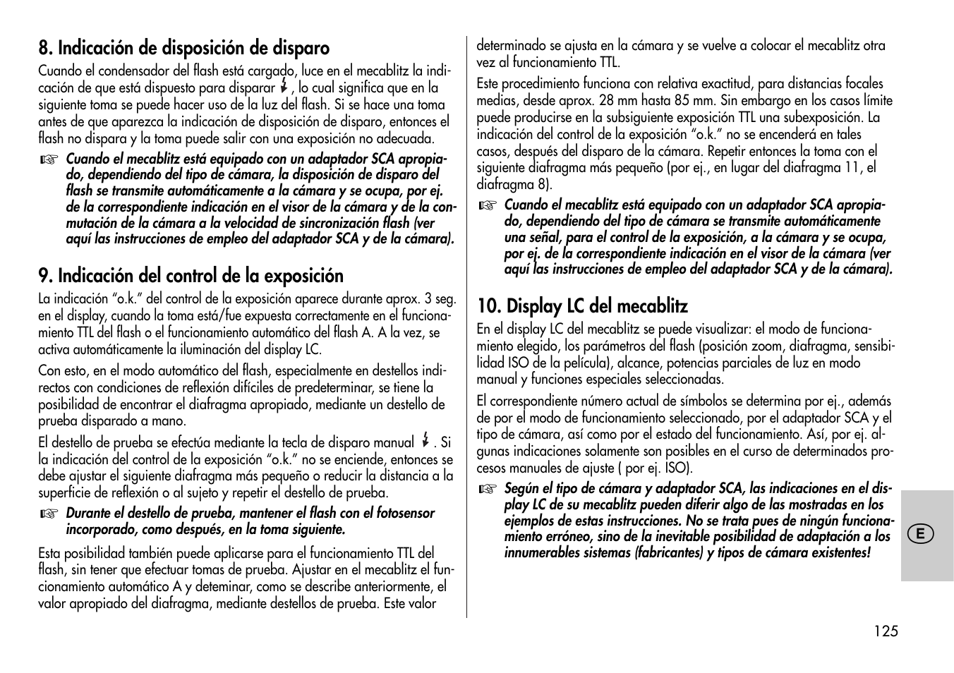 Metz Mecablitz 44 MZ-2 User Manual | Page 125 / 139