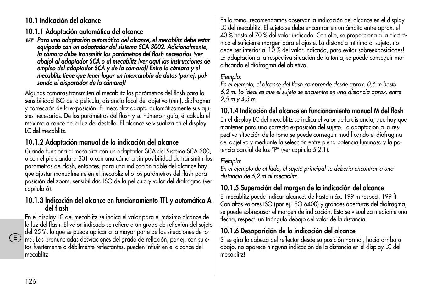 Metz Mecablitz 44 MZ-2 User Manual | Page 126 / 139