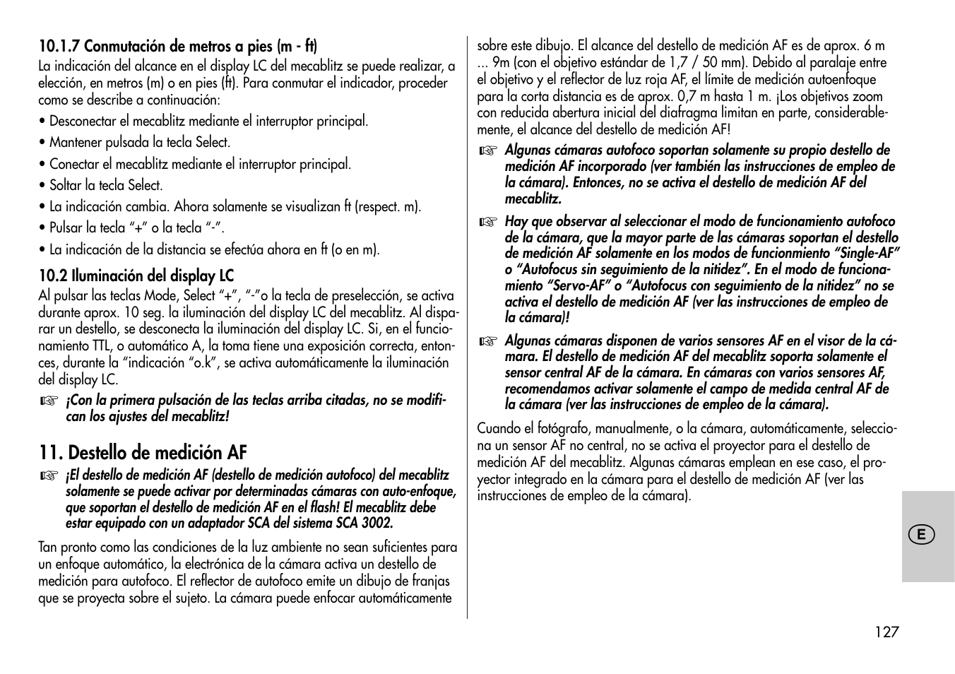 Metz Mecablitz 44 MZ-2 User Manual | Page 127 / 139