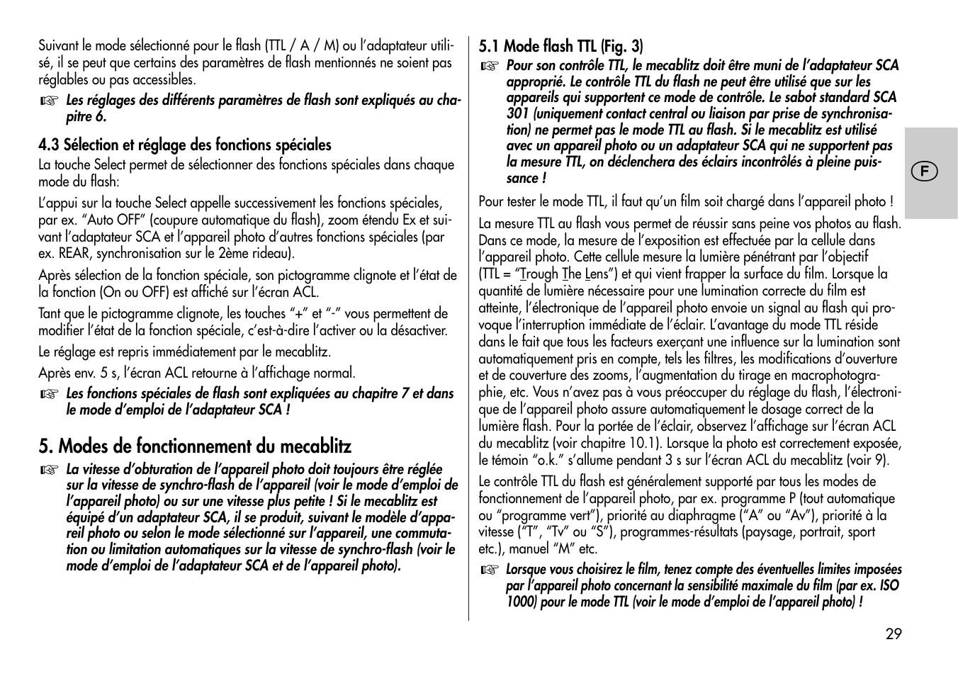 Metz Mecablitz 44 MZ-2 User Manual | Page 29 / 139