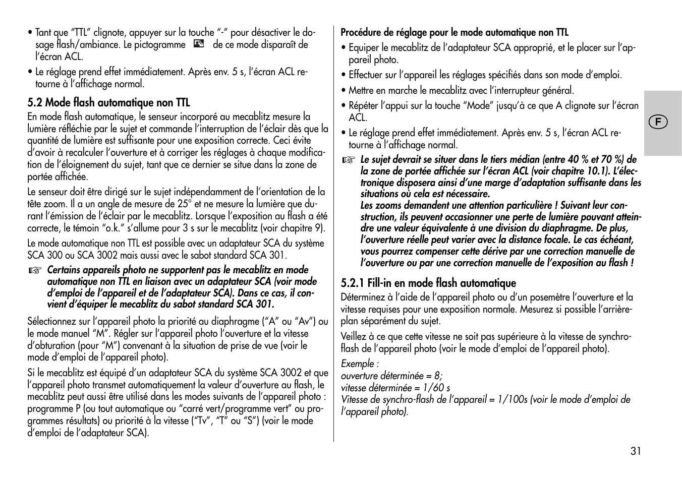 Metz Mecablitz 44 MZ-2 User Manual | Page 31 / 139