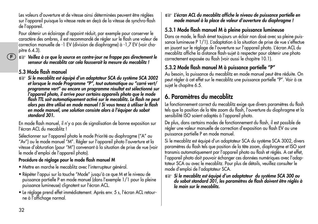 Metz Mecablitz 44 MZ-2 User Manual | Page 32 / 139