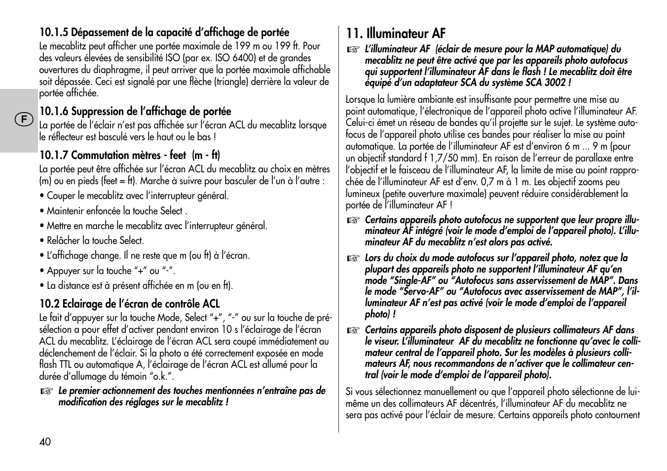 Metz Mecablitz 44 MZ-2 User Manual | Page 40 / 139