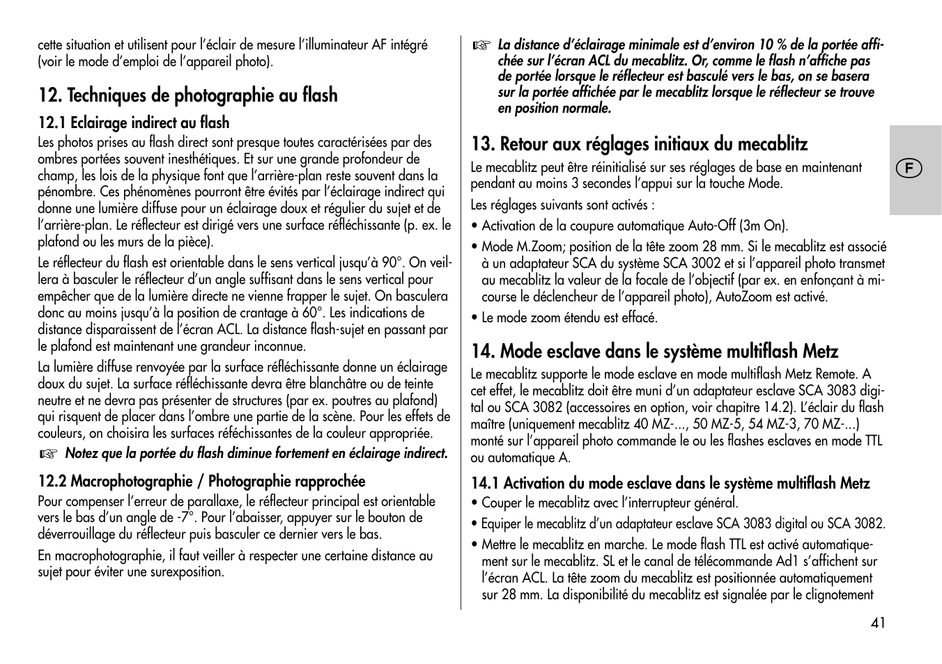 Metz Mecablitz 44 MZ-2 User Manual | Page 41 / 139