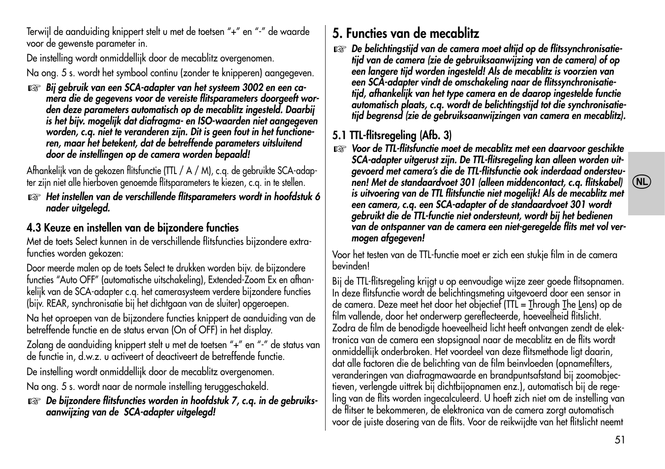 Metz Mecablitz 44 MZ-2 User Manual | Page 51 / 139