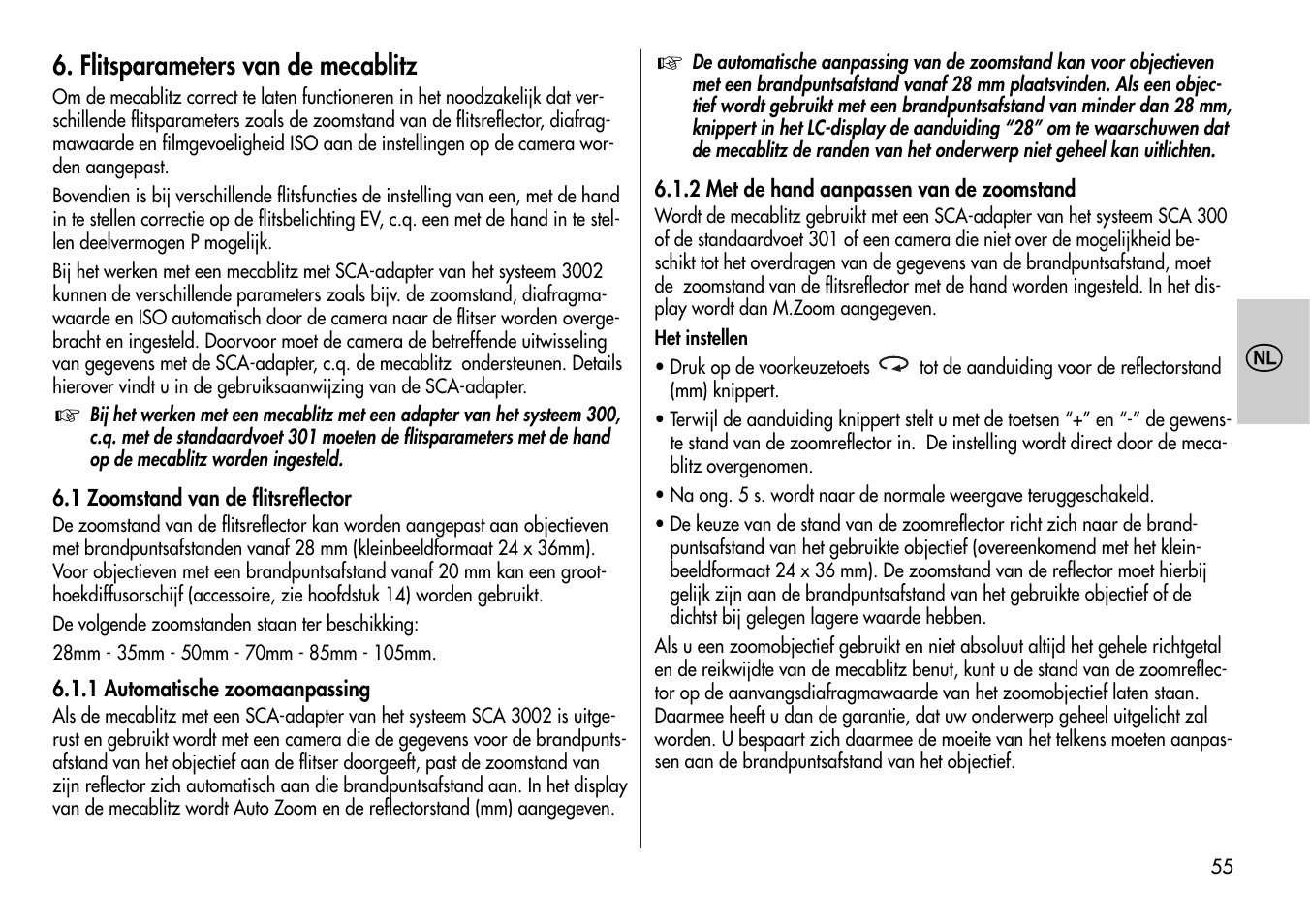 Metz Mecablitz 44 MZ-2 User Manual | Page 55 / 139