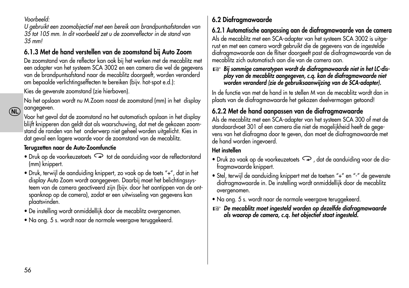 Metz Mecablitz 44 MZ-2 User Manual | Page 56 / 139