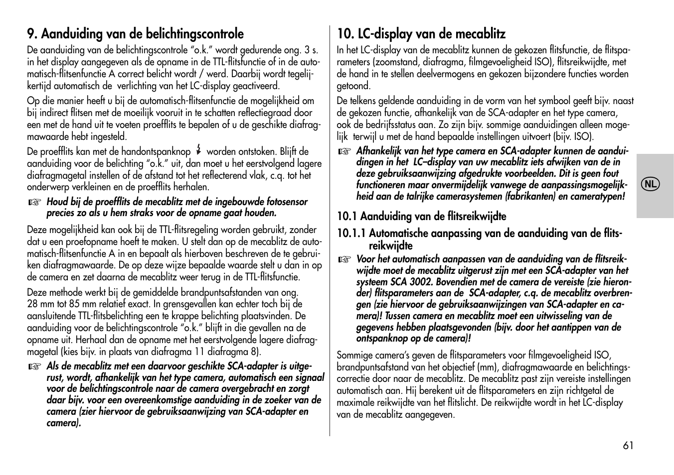 Metz Mecablitz 44 MZ-2 User Manual | Page 61 / 139