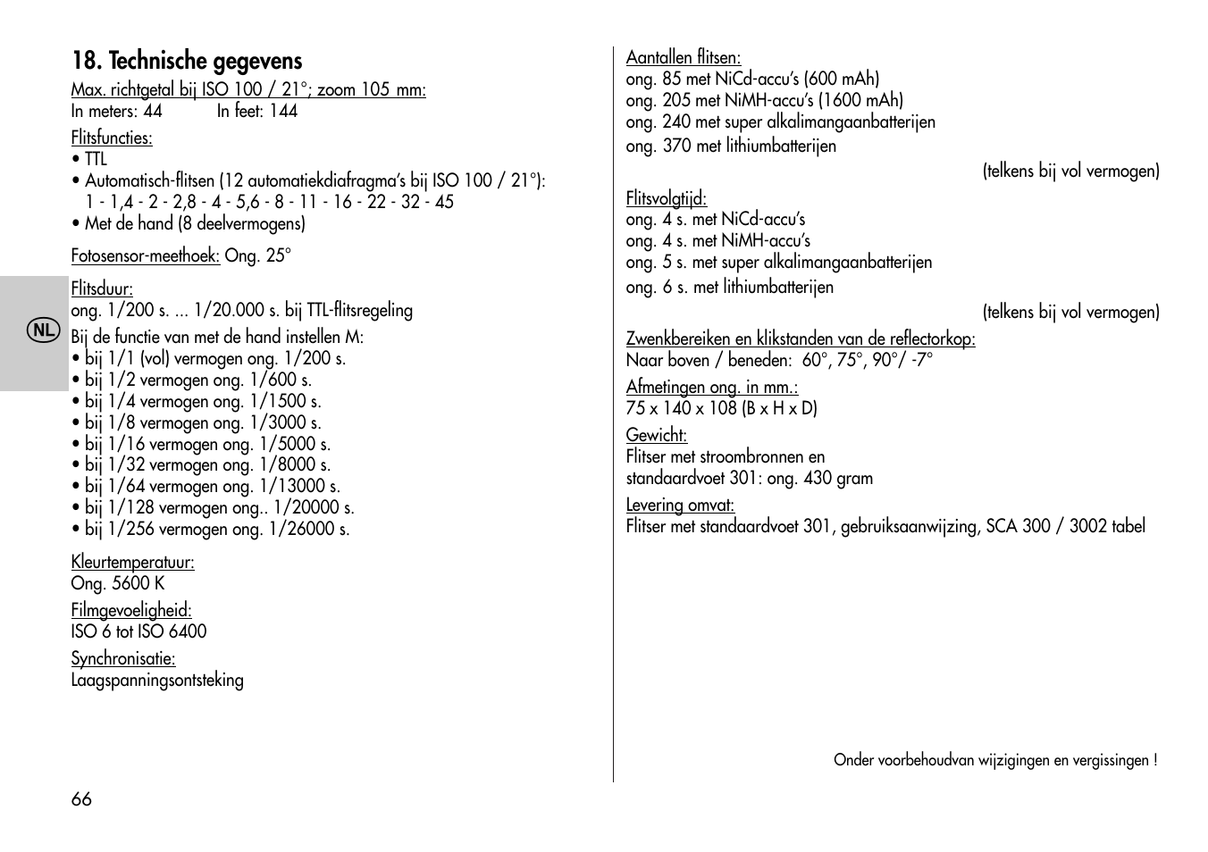 Metz Mecablitz 44 MZ-2 User Manual | Page 66 / 139