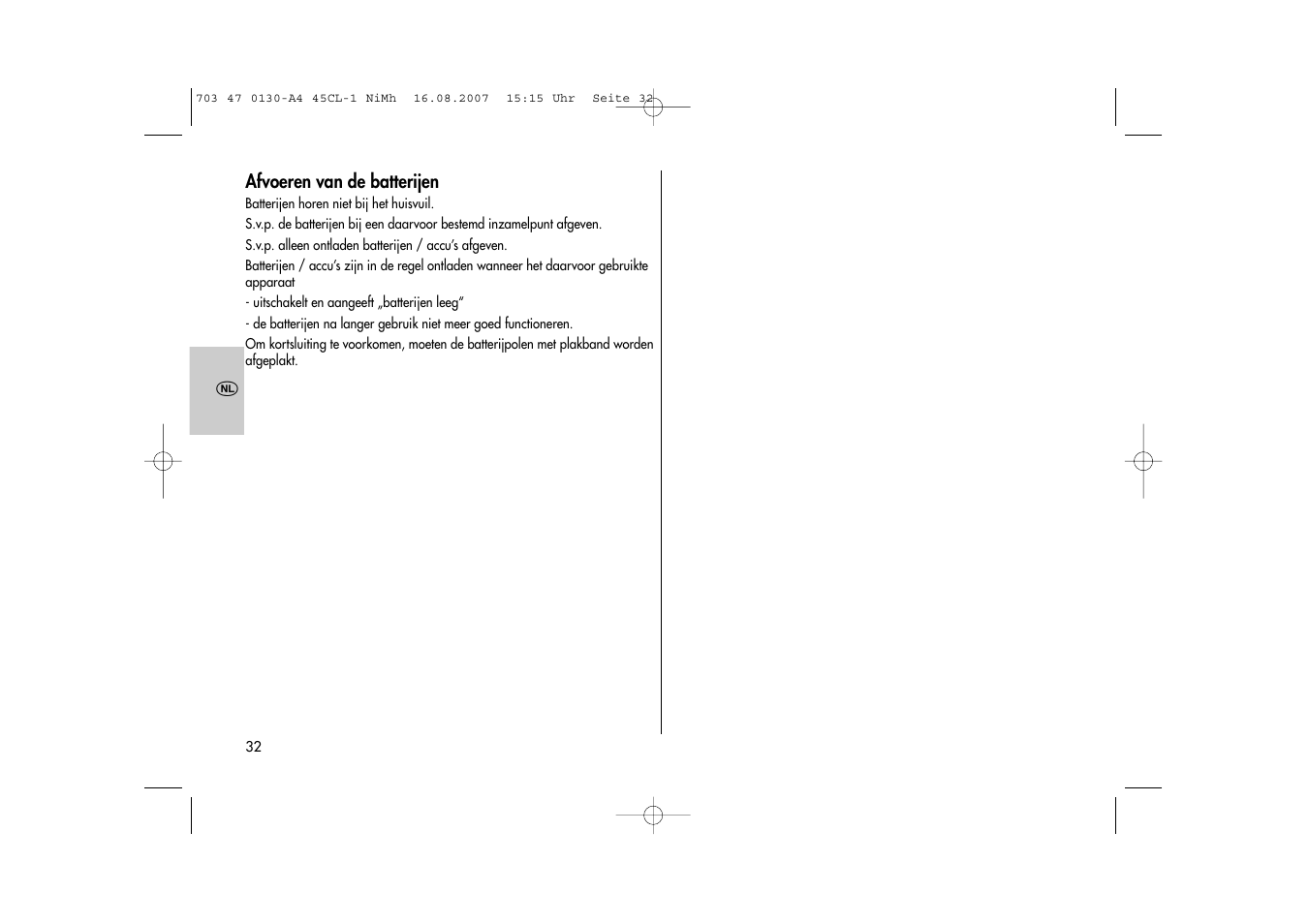 Metz MECABLITZ 45 CL-1 NiMH User Manual | Page 32 / 70