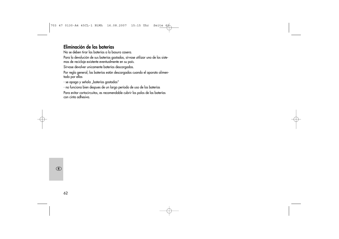 Metz MECABLITZ 45 CL-1 NiMH User Manual | Page 62 / 70