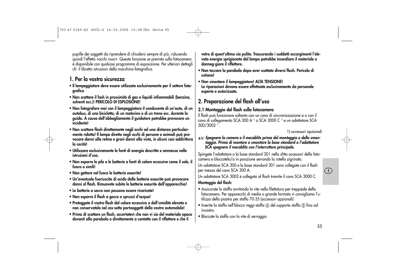 Metz Mecablitz 45 CL-4 User Manual | Page 55 / 84