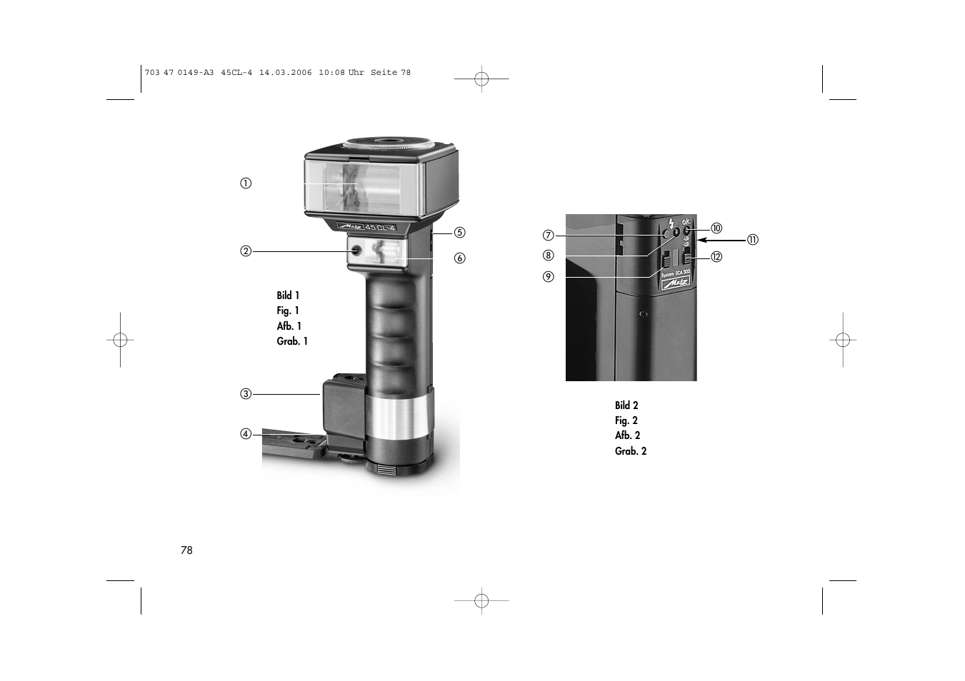 Metz Mecablitz 45 CL-4 User Manual | Page 78 / 84