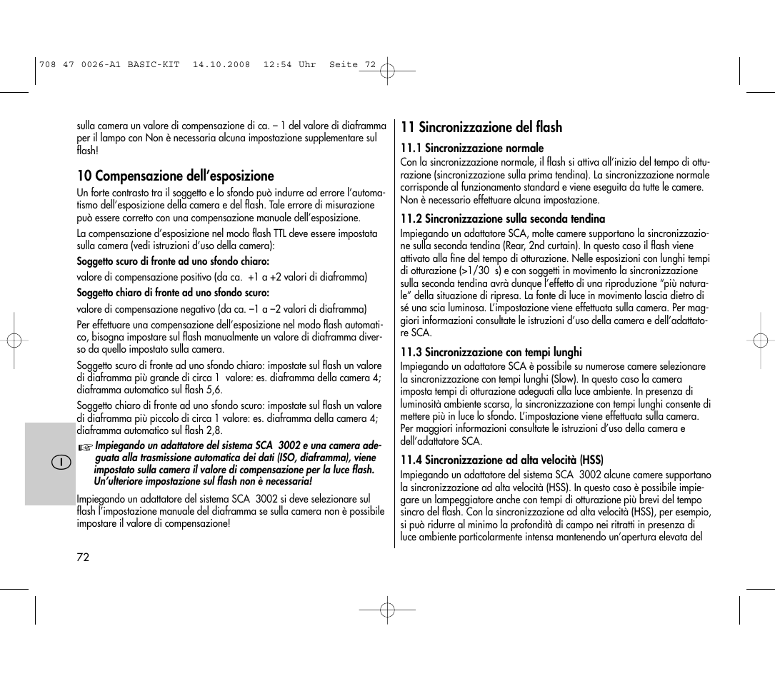 Metz MECABLITZ 45 CL-4 digital BASIC_KIT User Manual | Page 72 / 104