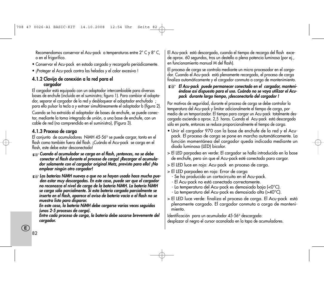 Metz MECABLITZ 45 CL-4 digital BASIC_KIT User Manual | Page 82 / 104
