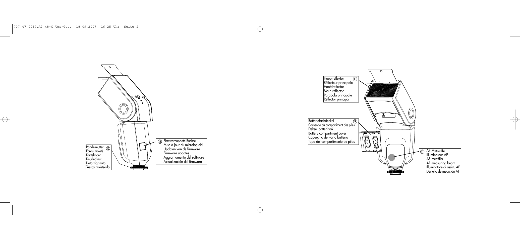 Metz MECABLITZ 48 AF-1 digital Canon User Manual | Page 134 / 136