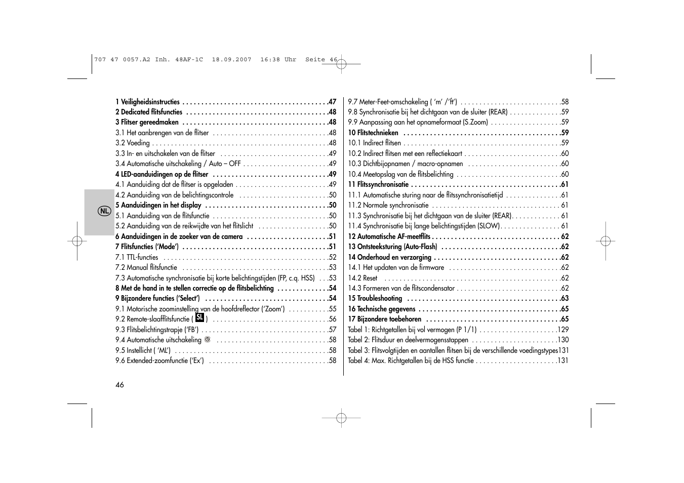 Metz MECABLITZ 48 AF-1 digital Canon User Manual | Page 46 / 136