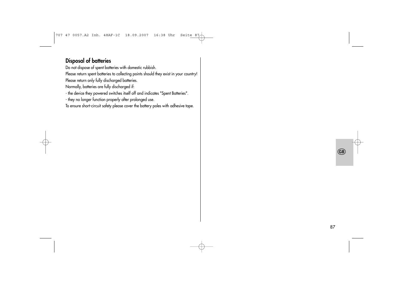 Metz MECABLITZ 48 AF-1 digital Canon User Manual | Page 87 / 136