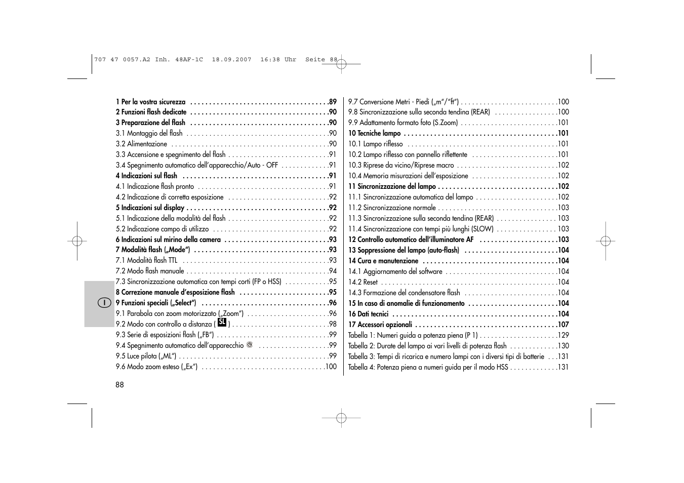 Metz MECABLITZ 48 AF-1 digital Canon User Manual | Page 88 / 136