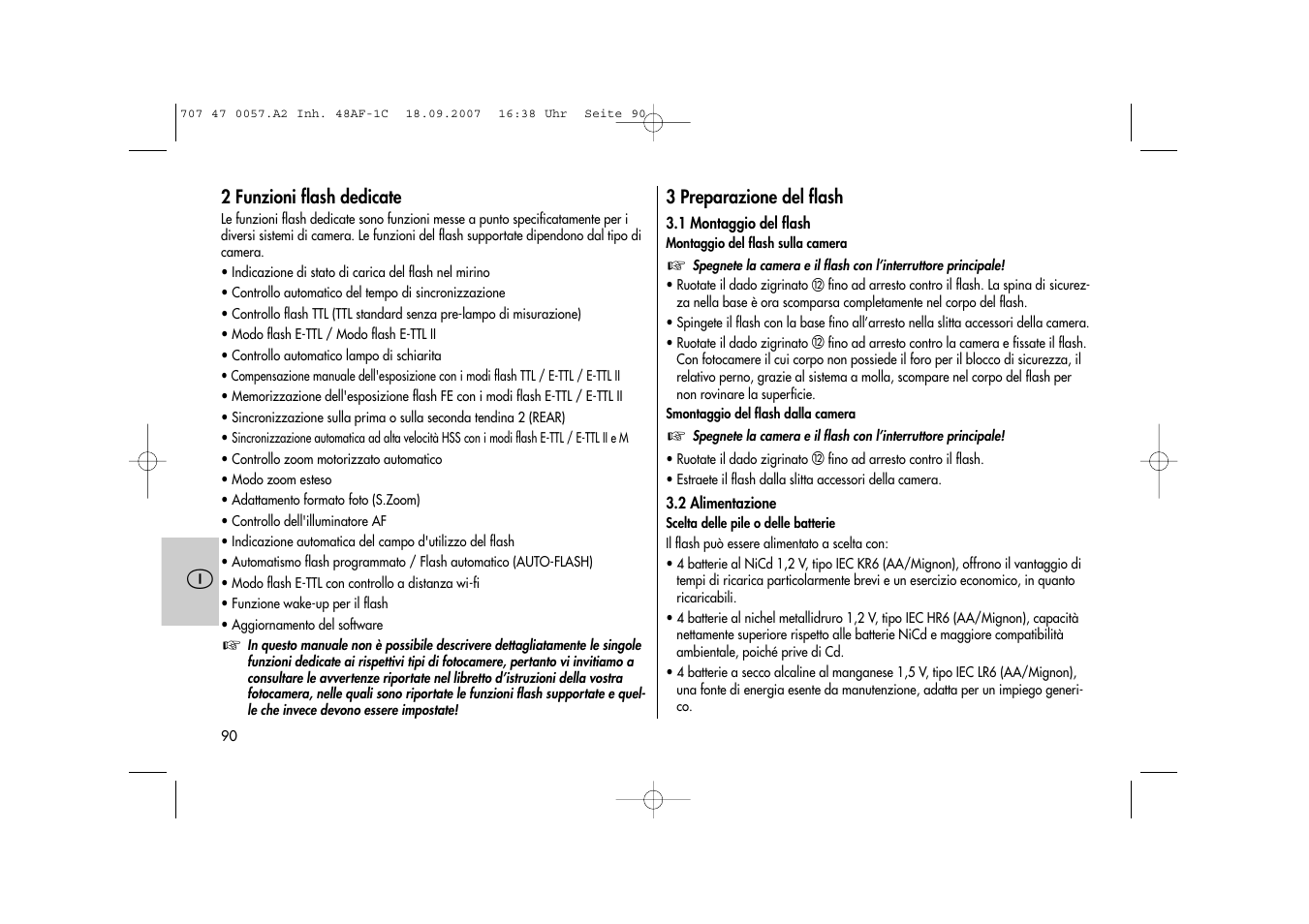 Metz MECABLITZ 48 AF-1 digital Canon User Manual | Page 90 / 136