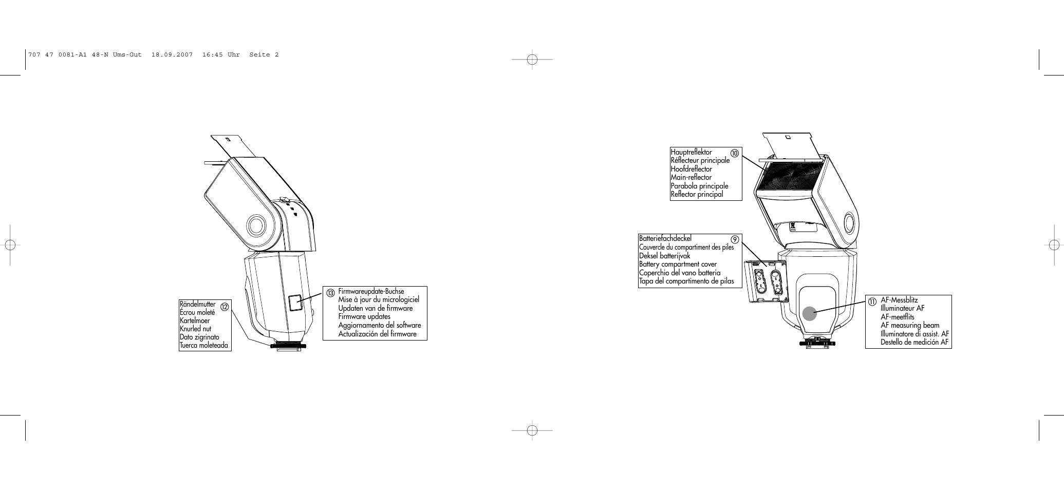 Metz MECABLITZ 48 AF-1 digital Nikon User Manual | Page 137 / 139