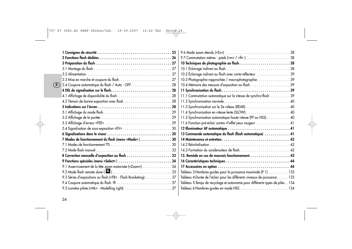 Metz MECABLITZ 48 AF-1 digital Nikon User Manual | Page 24 / 139