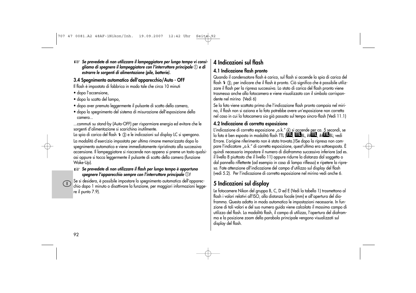 Metz MECABLITZ 48 AF-1 digital Nikon User Manual | Page 92 / 139