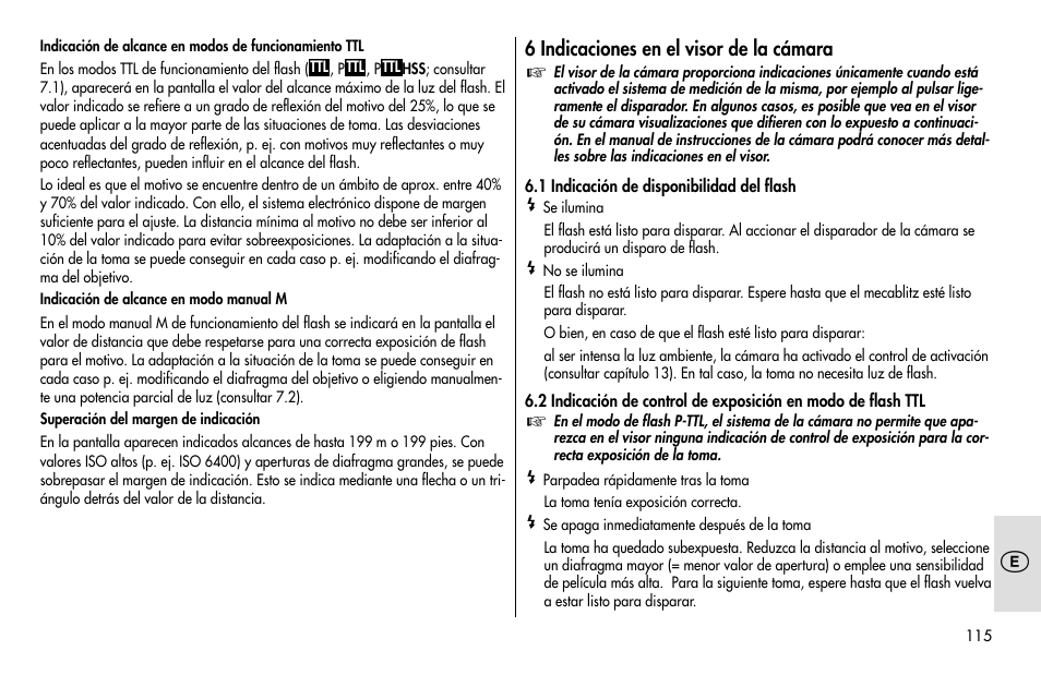 Metz MECABLITZ 48 AF-1 digital Pentax User Manual | Page 115 / 140