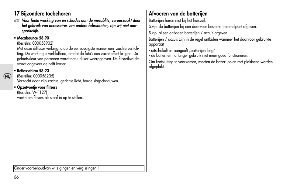 Metz MECABLITZ 48 AF-1 digital Pentax User Manual | Page 66 / 140