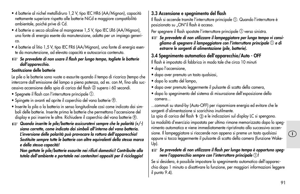 Metz MECABLITZ 48 AF-1 digital Pentax User Manual | Page 91 / 140