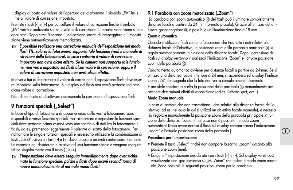 Metz MECABLITZ 48 AF-1 digital Pentax User Manual | Page 97 / 140