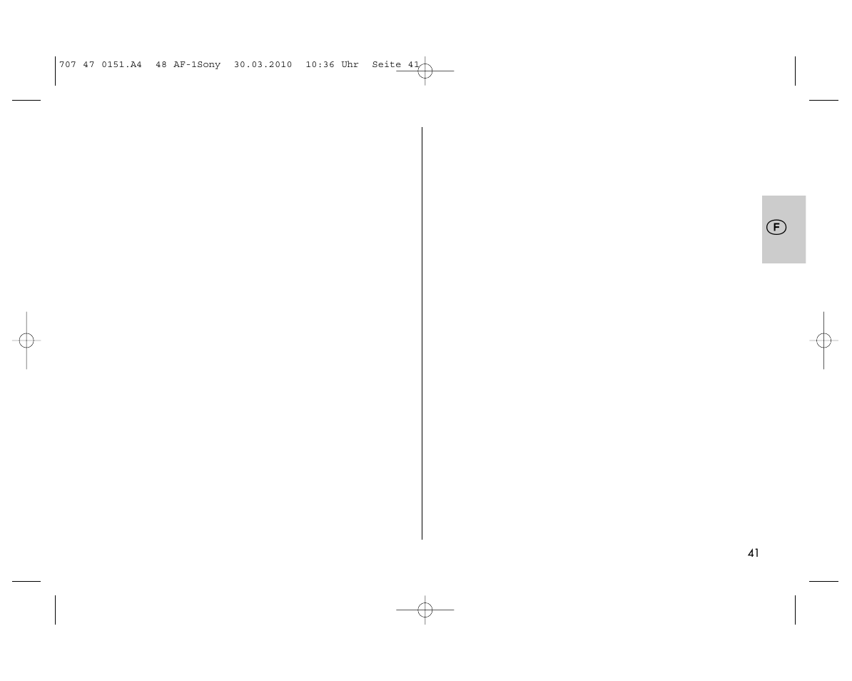 Metz MECABLITZ 48 AF-1 digital Sony User Manual | Page 41 / 125