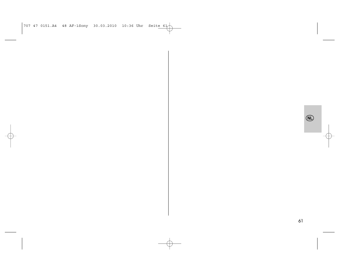 Metz MECABLITZ 48 AF-1 digital Sony User Manual | Page 61 / 125