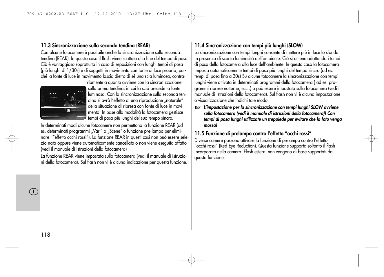 Metz MECABLITZ 50 AF-1 digital Sony User Manual | Page 118 / 158