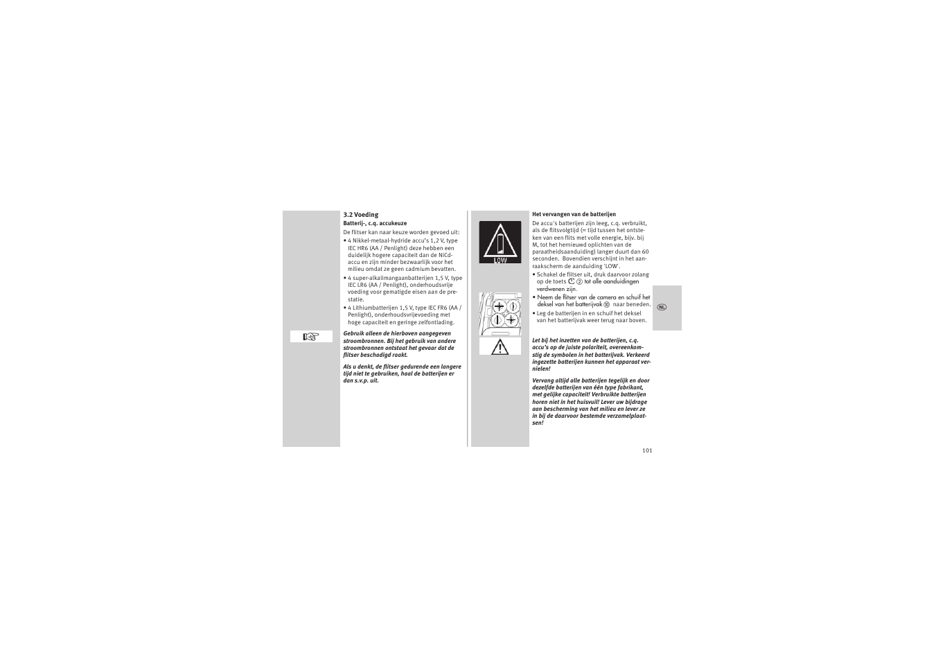 Metz MECABLITZ 52 AF-1 digital Canon User Manual | Page 101 / 294