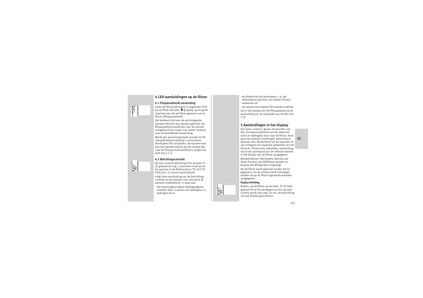 Metz MECABLITZ 52 AF-1 digital Canon User Manual | Page 105 / 294