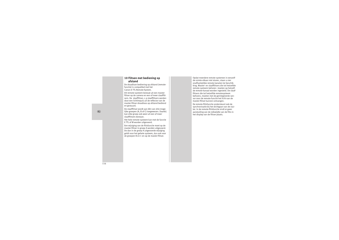 Metz MECABLITZ 52 AF-1 digital Canon User Manual | Page 116 / 294