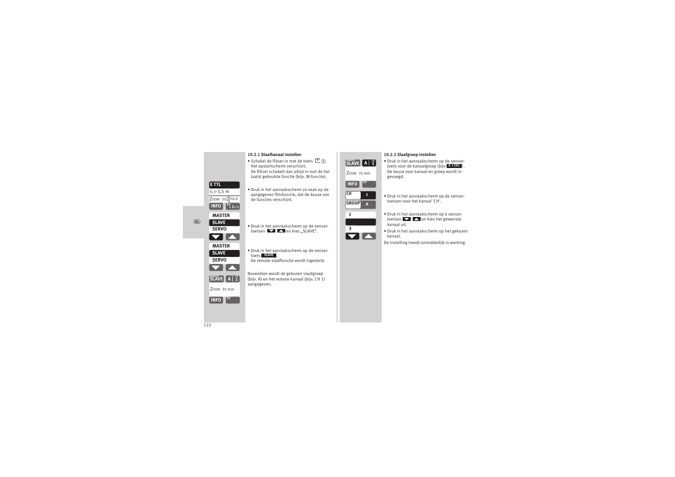 Metz MECABLITZ 52 AF-1 digital Canon User Manual | Page 122 / 294