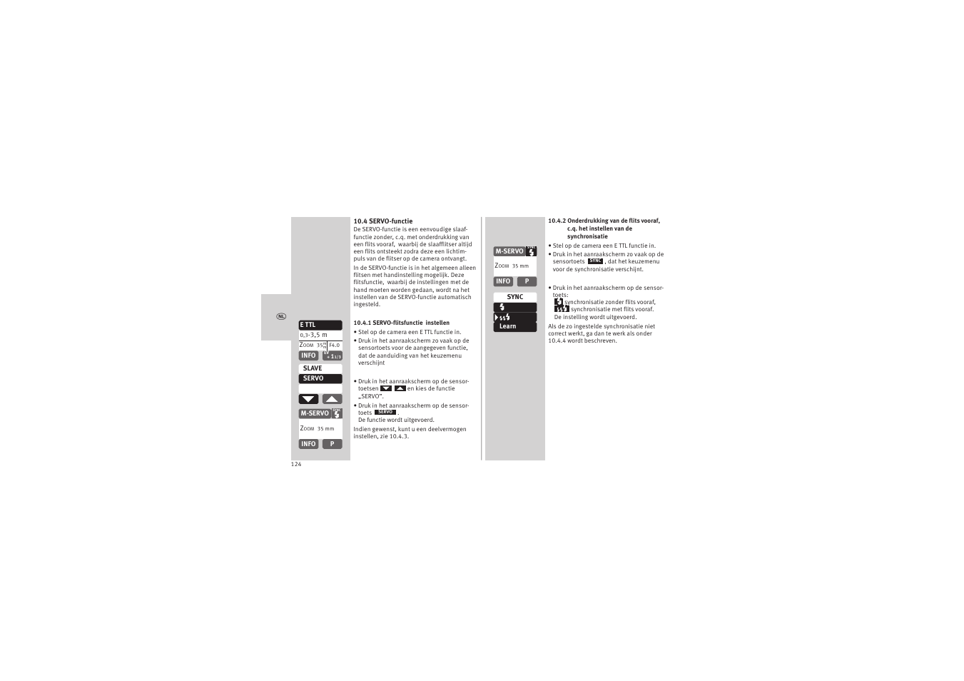 Metz MECABLITZ 52 AF-1 digital Canon User Manual | Page 124 / 294