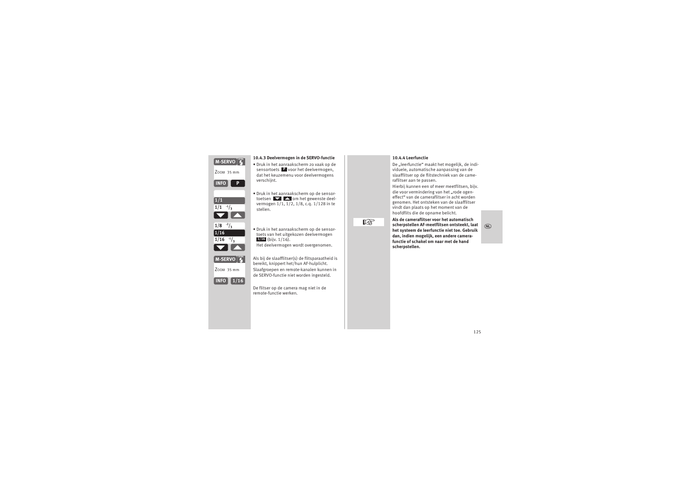 Metz MECABLITZ 52 AF-1 digital Canon User Manual | Page 125 / 294
