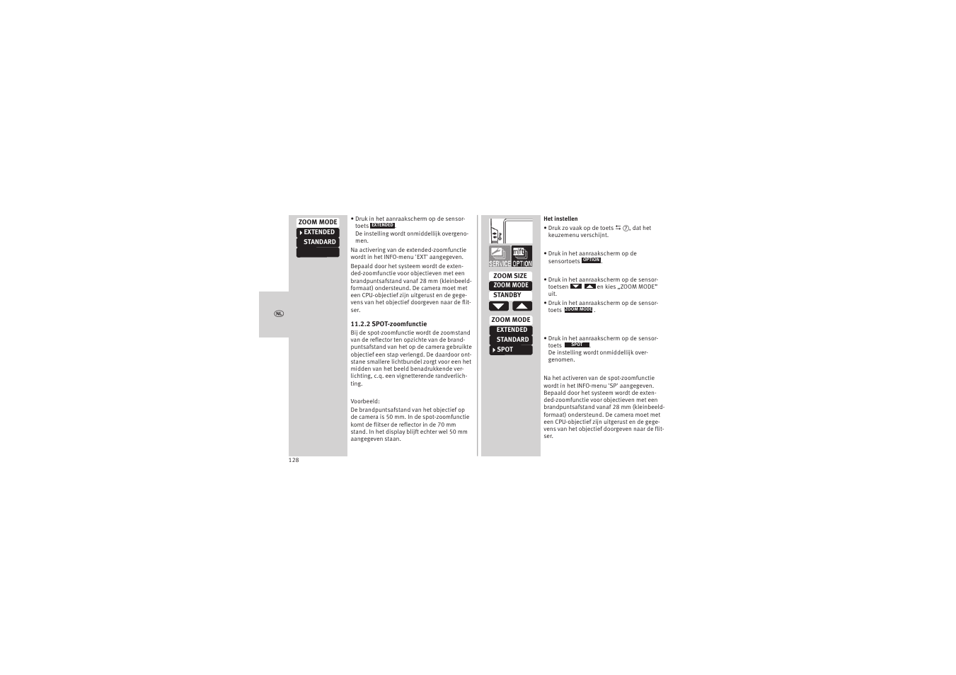 Metz MECABLITZ 52 AF-1 digital Canon User Manual | Page 128 / 294