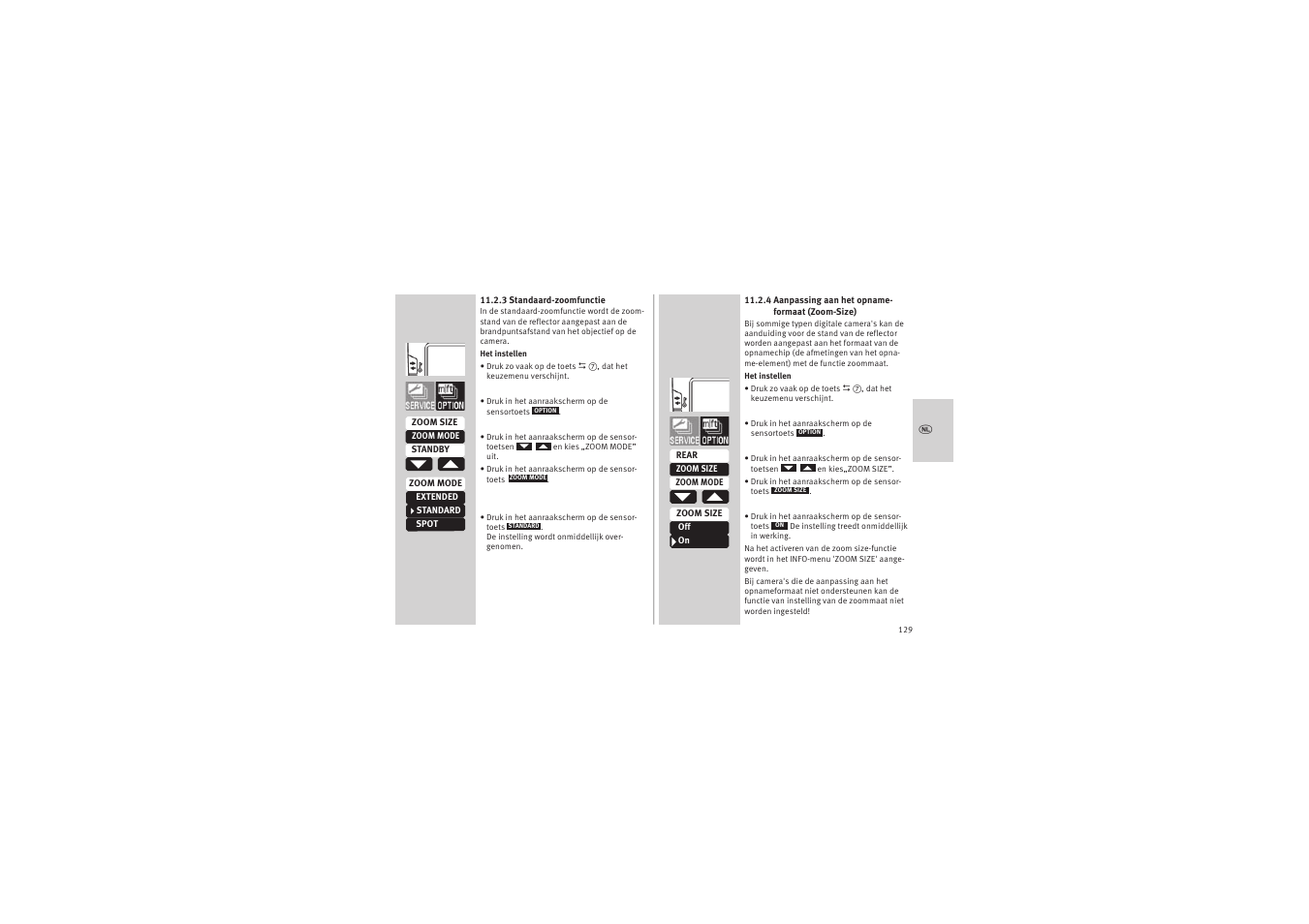 Metz MECABLITZ 52 AF-1 digital Canon User Manual | Page 129 / 294