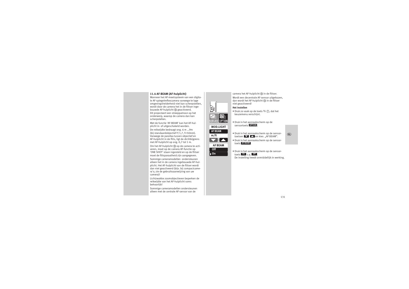 Metz MECABLITZ 52 AF-1 digital Canon User Manual | Page 131 / 294