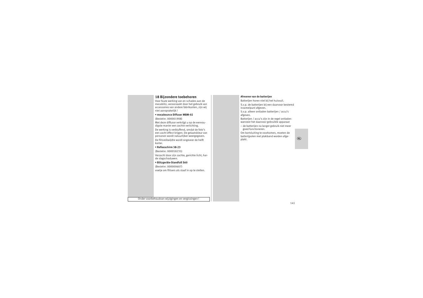 Metz MECABLITZ 52 AF-1 digital Canon User Manual | Page 141 / 294