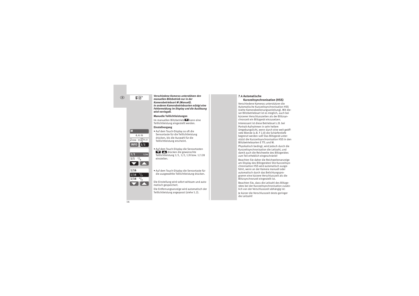 Metz MECABLITZ 52 AF-1 digital Canon User Manual | Page 16 / 294