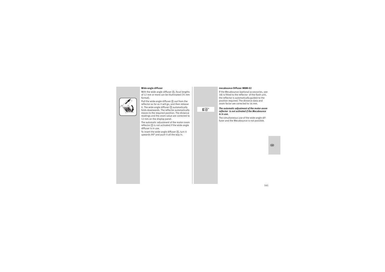 Metz MECABLITZ 52 AF-1 digital Canon User Manual | Page 161 / 294