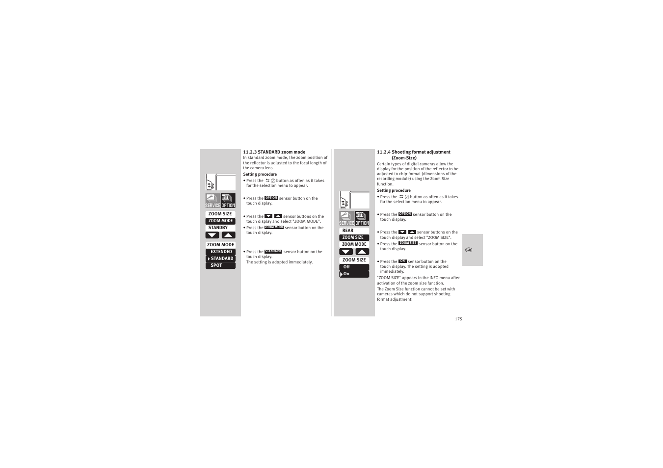 Metz MECABLITZ 52 AF-1 digital Canon User Manual | Page 175 / 294