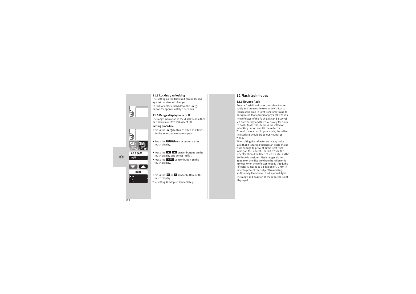 Metz MECABLITZ 52 AF-1 digital Canon User Manual | Page 178 / 294
