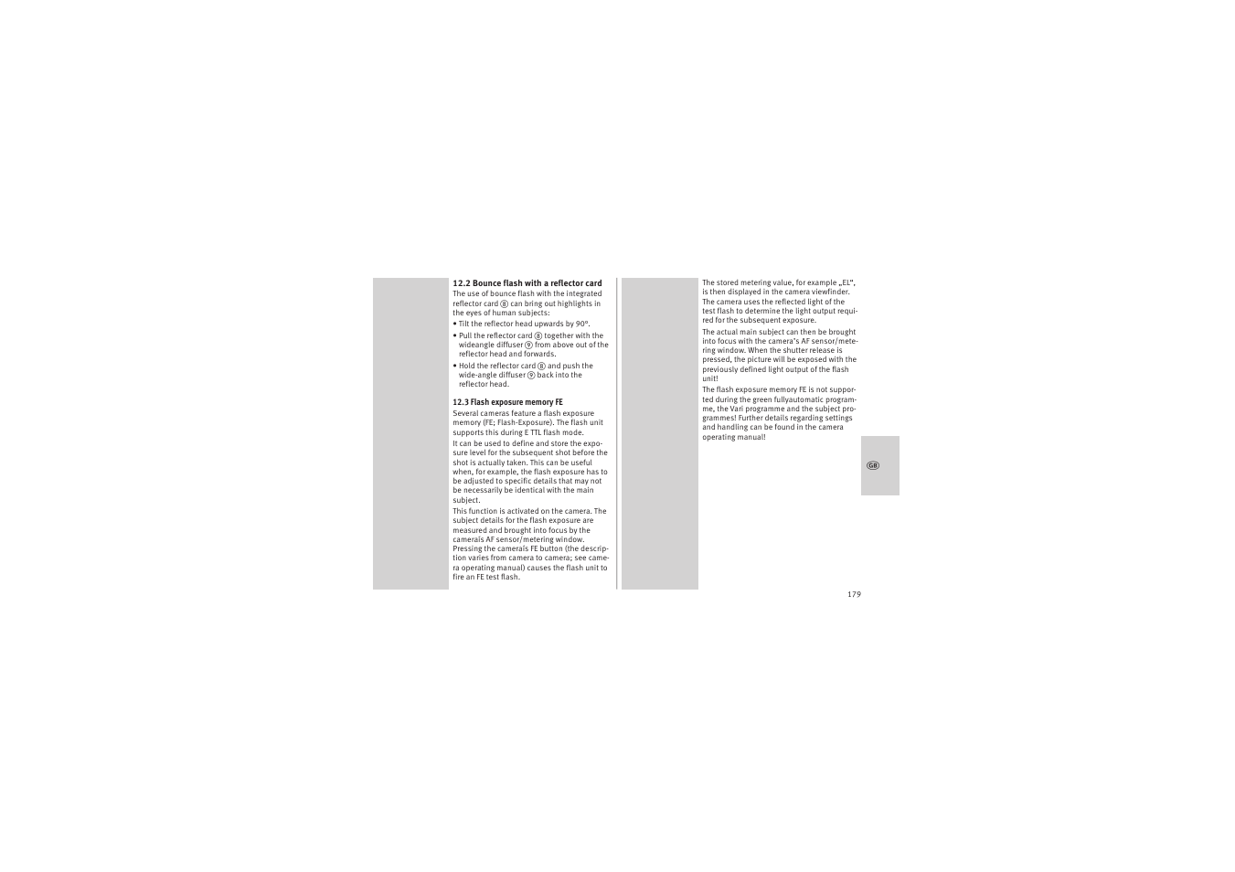 Metz MECABLITZ 52 AF-1 digital Canon User Manual | Page 179 / 294