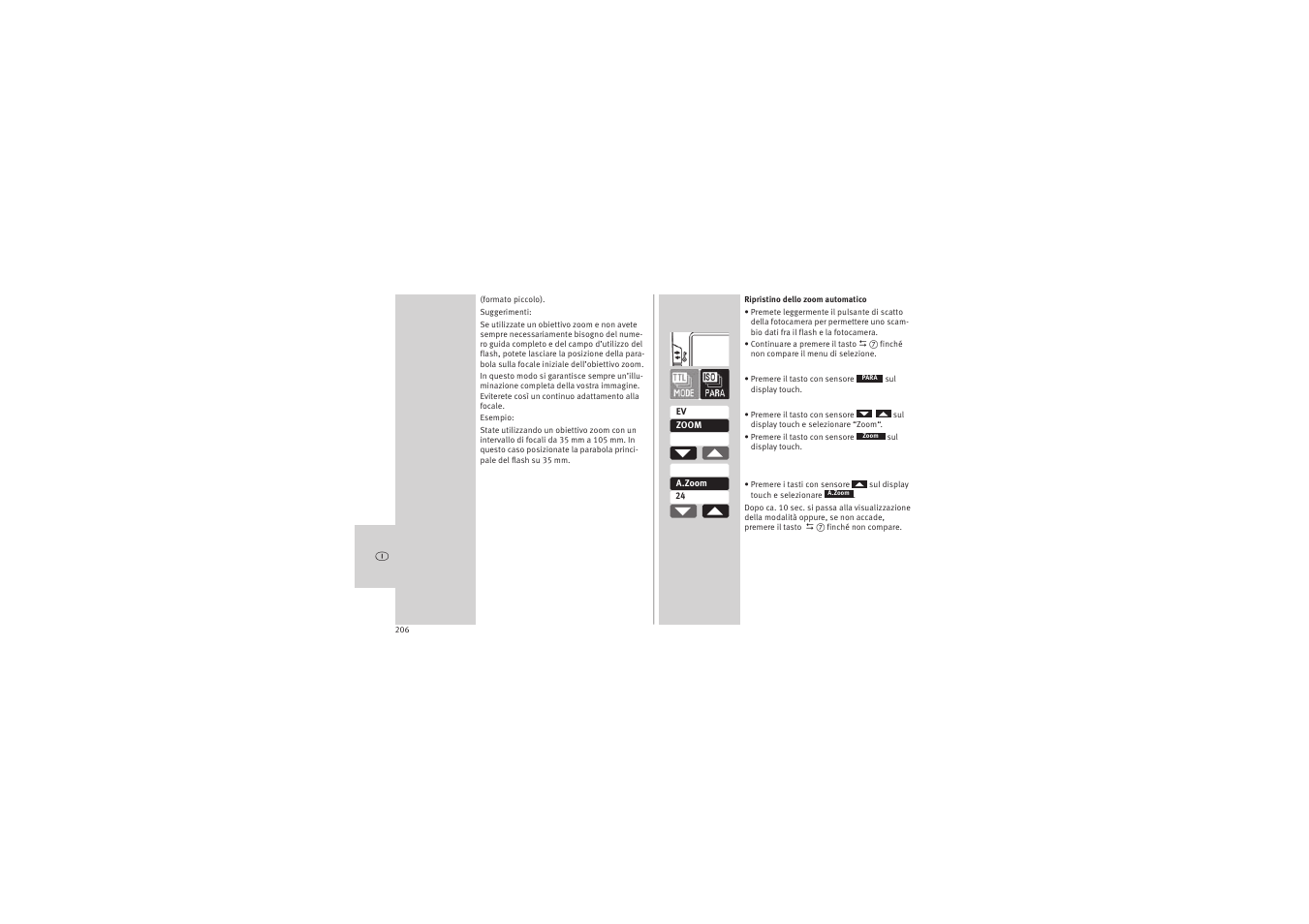 Metz MECABLITZ 52 AF-1 digital Canon User Manual | Page 206 / 294